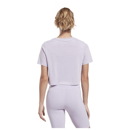 Reebok Γυναικεία κοντομάνικη μπλούζα Crop Reebok Γυναικεία κοντομάνικη μπλούζα Crop